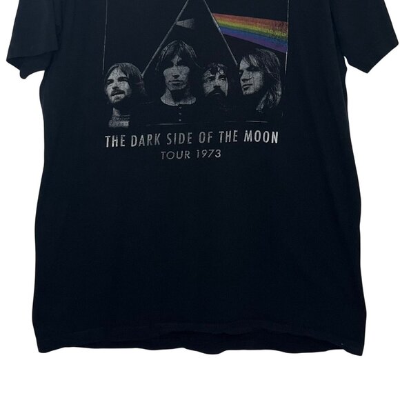 Pink Floyd The Dark Side Of The Moon Tour 1973 Graphic Tee Tshirt Large Black - Picture 4 of 6